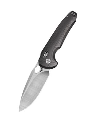 Nóż składany Bestech Noctar Black G10, Satin 14C28N by Kombou (BG66A) Bestech Knives