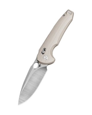 Nóż składany Bestech Noctar Khaki G10, Satin 14C28N by Kombou (BG66C) Bestech Knives