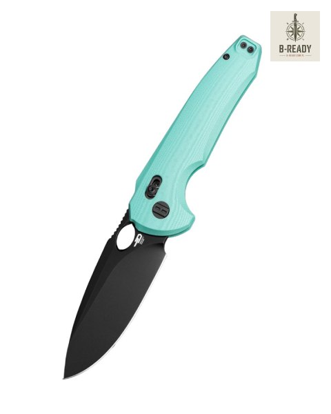 Nóż składany Bestech Noctar Mint Green G10, Black PVD 14C28N by Kombou (BG66F) Bestech Knives