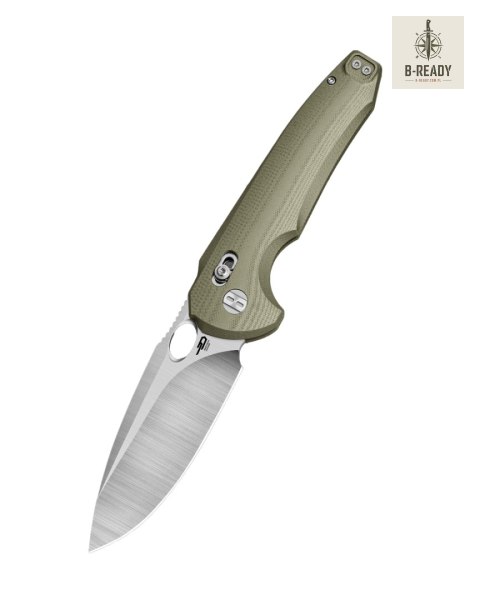 Nóż składany Bestech Noctar OD Green G10, Satin 14C28N by Kombou (BG66B) Bestech Knives
