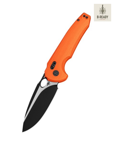 Nóż składany Bestech Noctar Orange G10, Black PVD / Satin 14C28N by Kombou (BG66D) Bestech Knives