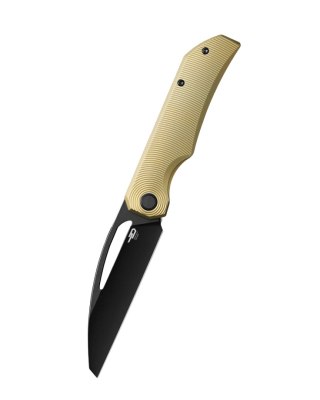 Nóż składany Bestech Taipan Bronze Titanium, Black PVD MagnaCut by James Lowe (BT2503B) Bestech Knives