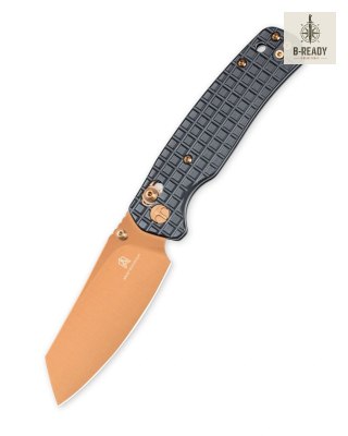 Nóż składany Bestechman Cicada's Wing Black Frag Stainless Steel, Bronze PVD 10Cr15MoV (BMK06-S-3) Bestechman by Bestech Knives