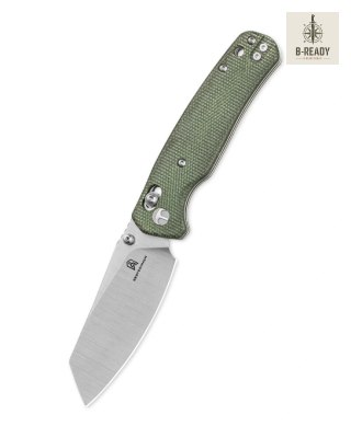 Nóż składany Bestechman Cicada's Wing OD Green Micarta, Satin 10Cr15MoV (BMK06-M-2) Bestechman by Bestech Knives
