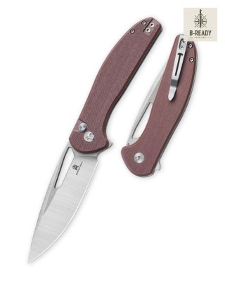 Nóż składany Bestechman Whalefin Brown G10, Stonewashed / Satin D2 (BMK18C) Bestechman by Bestech Knives
