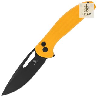 Nóż składany Bestechman Whalefin Yellow G10, Black PVD D2 (BMK18E) Bestechman by Bestech Knives
