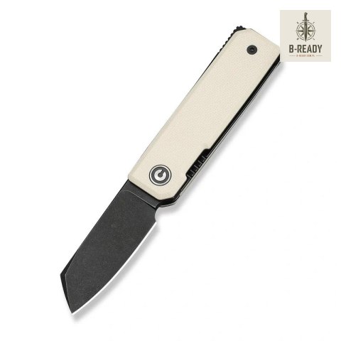 Nóż składany Civivi Kukei Ivory G10, Black Stonewashed Nitro-V by Tashi Bharucha (C25036-3) Civivi by WE Knife