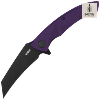 Nóż składany Kubey Anteater Purple G10, Blackwashed 14C28N (KU212M) Kubey Knife