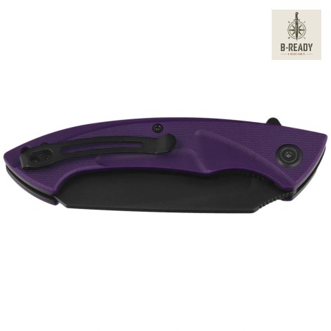 Nóż składany Kubey Anteater Purple G10, Blackwashed 14C28N (KU212M) Kubey Knife