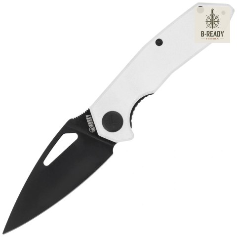 Nóż składany Kubey Coeus White G10, Blackwashed 14C28N (KU122Z) Kubey Knife