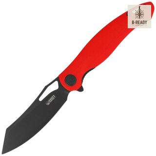 Nóż składany Kubey Drake Red G10, Blackwashed 14C28N by Maksim Tkachuk (KU239H) Kubey Knife