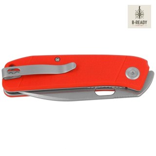 Nóż składany Kubey Hyde Red G10, Beadblasted 14C28N by Colin Maisonpierre (KU2104G) Kubey Knife