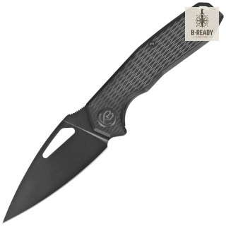 Nóż składany Kubey KB Coeus Black DLC Titanium, Black DLC M390 (KB286E) Kubey Knife