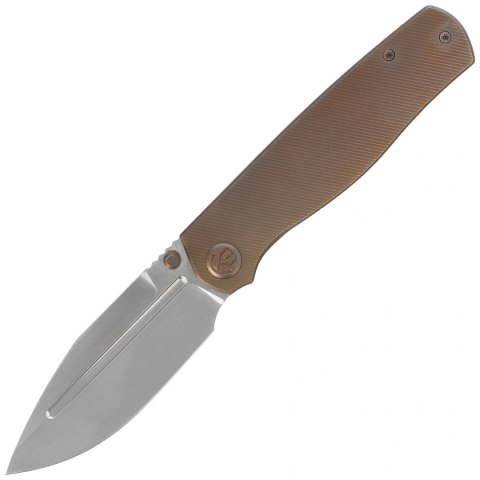 Nóż składany Kubey KB Knives Albatross Bronze Titanium, Silver Bead Blasting M390 by Ray Laconico (KB471C) Kubey Knife