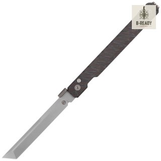 Nóż składany Kubey KB Prism T/E Flame Titanium, Beadblasted M390 by Yuze Zhong (KB243E) Kubey Knife