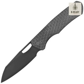 Nóż składany Kubey KB Socius Black DLC Titanium, Black DLC CPM S90V by Johnathan Jacobs (KB300C) Kubey Knife
