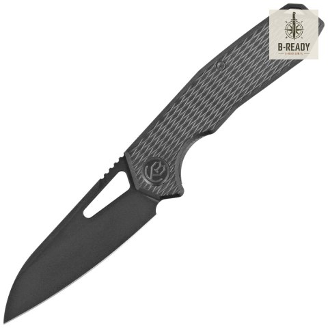 Nóż składany Kubey KB Vagrant Black Titanium, Black DLC M390 by Maksim Tkachuk (KB284L) Kubey Knife