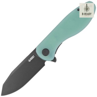 Nóż składany Kubey Master Chief Jade G10, Blackwashed 14C28N by Keanu Alfaro (KU358Q) Kubey Knife