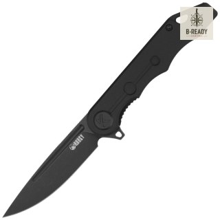 Nóż składany Kubey Mizo Black G10, Blackwashed 14C28N by Tiguass (KU312P) Kubey Knife