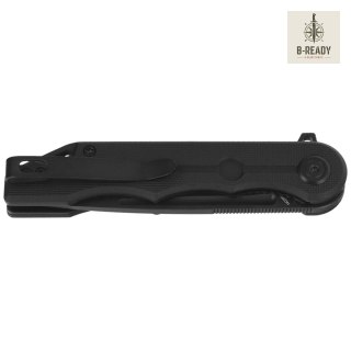 Nóż składany Kubey Mizo Black G10, Blackwashed 14C28N by Tiguass (KU312P) Kubey Knife