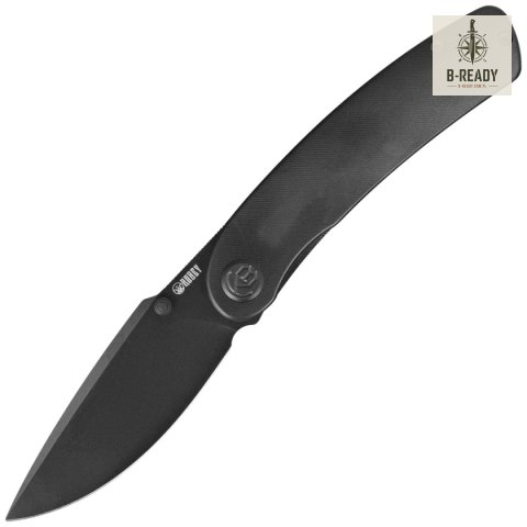 Nóż składany Kubey Momentum Black DLC Titanium, Black DLC M390 by Sherif Manganas (KB386D) Kubey Knife