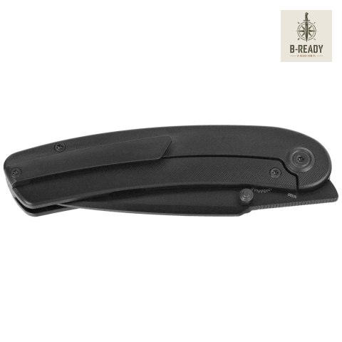 Nóż składany Kubey Momentum Black DLC Titanium, Black DLC M390 by Sherif Manganas (KB386D) Kubey Knife