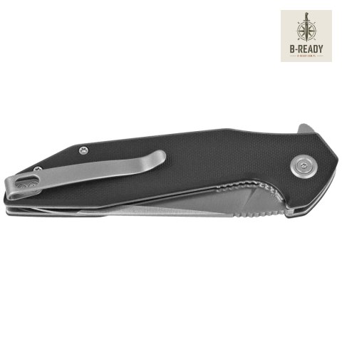 Nóż składany Kubey Nova KU117L, Black G10, Satin 14C28N Kubey Knife