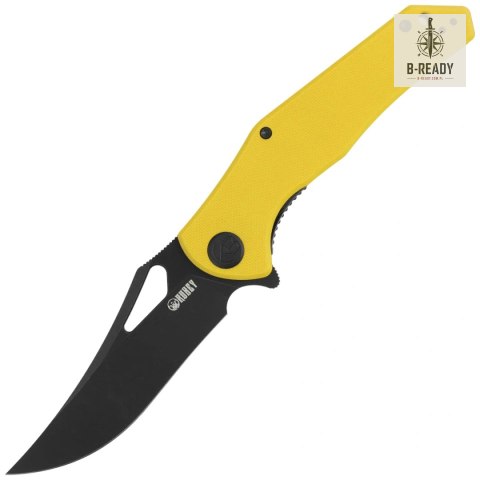 Nóż składany Kubey Phemius Yellow G10, Blackwashed 14C28N (KU149E) Kubey Knife