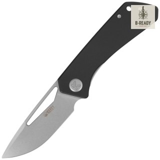 Nóż składany Kubey Thalia Black G10, Stonewashed 14C28N (KU331L) Kubey Knife