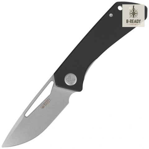 Nóż składany Kubey Thalia Black G10, Stonewashed 14C28N (KU331L) Kubey Knife
