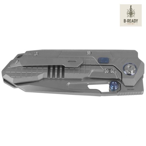 Nóż składany Remette RT-Cool Leopard Gray Titanium, Pearlescent M390 (RTKS-T) Remette Knife