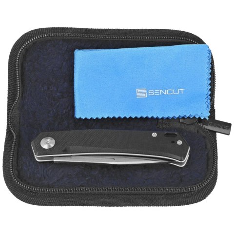 Nóż składany Sencut Braxx Black G10, Satin D2 (S25089-1) Sencut by We Knife