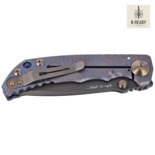 Nóż składany Spartan Blades Harsey Folder ''Royal Flush'' Titanium, Black PVD MagnaCut Spartan Blades