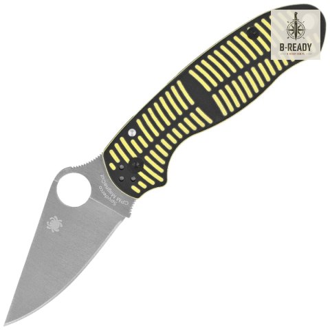 Nóż składany Spyderco Para 3 Salt Yellow / Black G10, Satin MagnaCut by Sal, Eric Glesser (C223GBKYLMCP) Spyderco Inc.