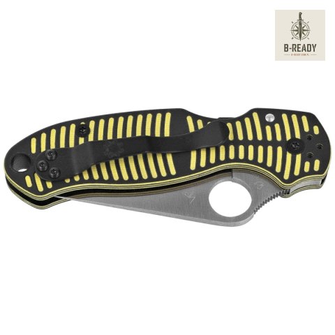 Nóż składany Spyderco Para 3 Salt Yellow / Black G10, Satin MagnaCut by Sal, Eric Glesser (C223GBKYLMCP) Spyderco Inc.