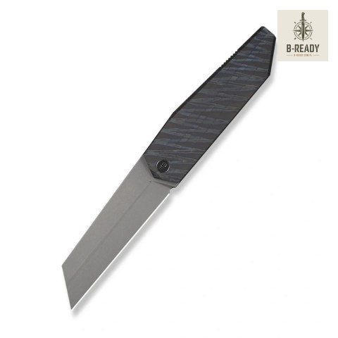 Nóż składany WeKnife Collinear Tiger Stripe Titanium, Gray Stonewashed M390 (WE22034D-3) WE Knife