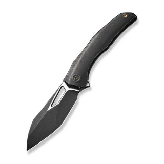 Nóż składany WeKnife Ignio Mystery Box Black Titanium, Black Stonewashed/Satin CPM 20CV by Toni Tietzel (WE22042B-1 MB) WE Knife