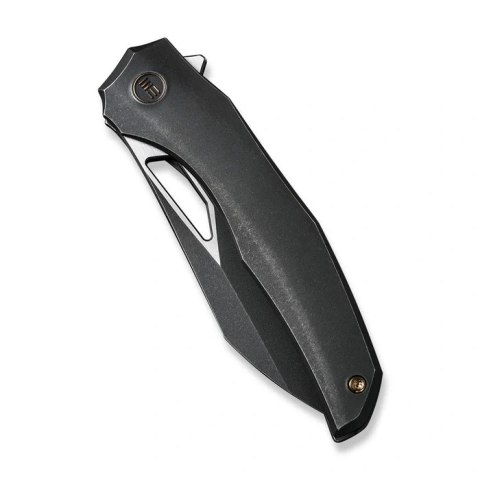 Nóż składany WeKnife Ignio Mystery Box Black Titanium, Black Stonewashed/Satin CPM 20CV by Toni Tietzel (WE22042B-1 MB) WE Knife