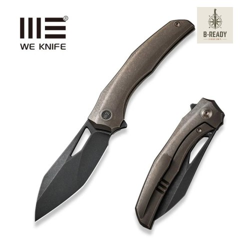 Nóż składany WeKnife Ignio Mystery Box Bronze Titanium, Black Stonewashed CPM 20CV by Toni Tietzel (WE22042B-2 MB) WE Knife