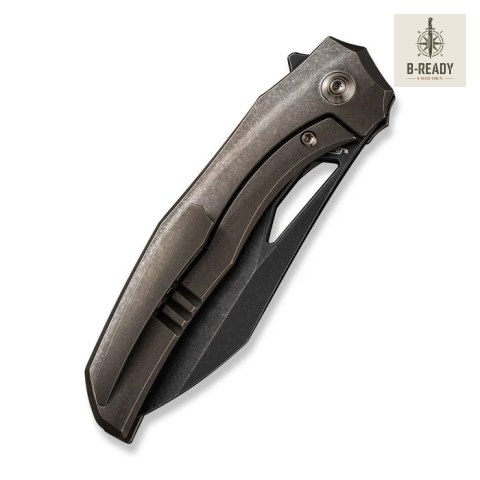 Nóż składany WeKnife Ignio Mystery Box Bronze Titanium, Black Stonewashed CPM 20CV by Toni Tietzel (WE22042B-2 MB) WE Knife