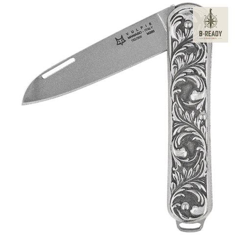 Scyzoryk Fox Vulpis LE No 152/300 Silver 925, Polished M390 (FX-VP130 AG) FOX