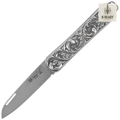 Scyzoryk Fox Vulpis LE No 152/300 Silver 925, Polished M390 (FX-VP130 AG) FOX