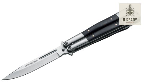 Nóż motylkowy  Magnum Balisong Wood