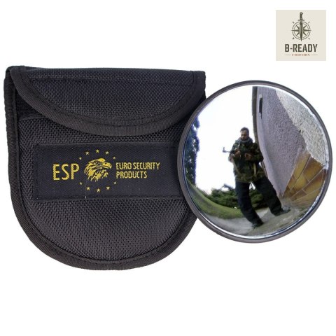 Lusterko taktyczne ESP Ø 92mm do pałki teleskopowej Bonowi, etui (BMO-03-18 / BMH-03) ESP - Euro Security Products