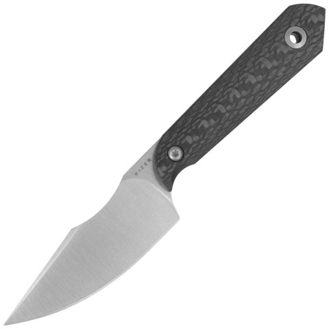 Nóż Kizer Mini Harpoon Carbon Fiber, Satin M390 by Maverick Customs (1040S8) Kizer Cutlery