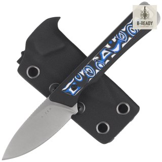 Nóż Kizer Whiskey Jack Black G10 / Vortex Micarta, Satin AEB-L by Jonathan Styles (1108A6) Kizer Cutlery