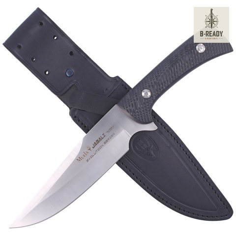 Nóż Muela Full Tang, Micarta Black 170mm (JABALI-17M) Muela