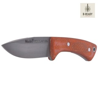 Nóż na szyję Muela Orange Micarta Neck Knife, Satin 1.4116 (PECCARY-8.O) Muela