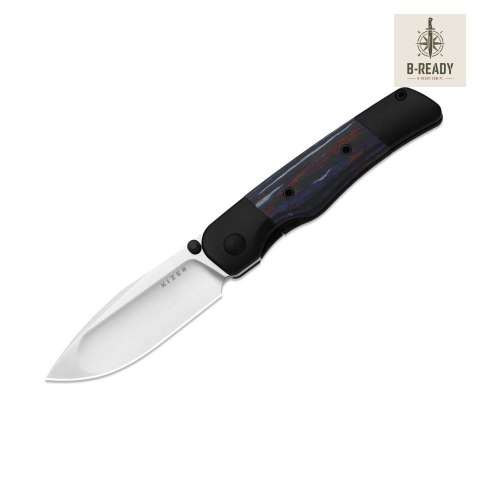 Nóż składany Kizer Coywolf Titanium / Reconstituted Wood, Satin S45VN Derek Sharon (Ki3685A2) Kizer Cutlery