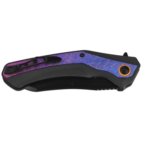 Nóż składany Kizer Draca Crystallized Titanium / Black Aliminium, Black PVD S45VN by Mikey Carlson (Ki4751A2) Kizer Cutlery